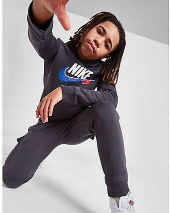 Nike Sportswear Standard Issue Fleecehoodie voor Dark Smoke Grey