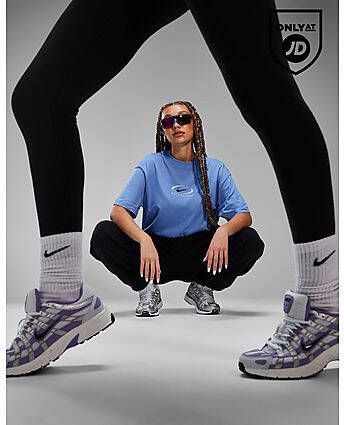 Nike Sportswear Swoosh Damestop met korte mouwen Blue- Dames