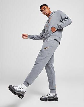 Nike Sportswear Swoosh Herenbroek met licht geborstelde achterkant Grey- Heren