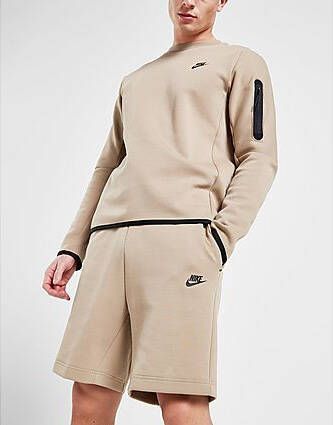 Nike Sportswear Tech Fleece Herenshorts Khaki Black- Heren
