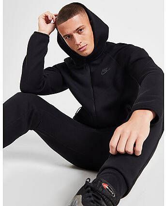 Nike Sportswear Tech Fleece Windrunner Hoodie met rits voor heren Black Black- Heren