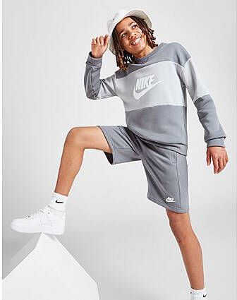 Nike Sportswear Trainingspak van sweatstof voor kids Smoke Grey Light Smoke Grey White Kind