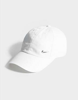 Nike Swoosh Cap Junior White Metallic Silver Kind