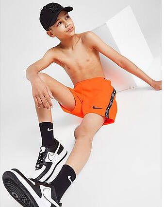 Nike Tape Swim Shorts Junior Orange Kind