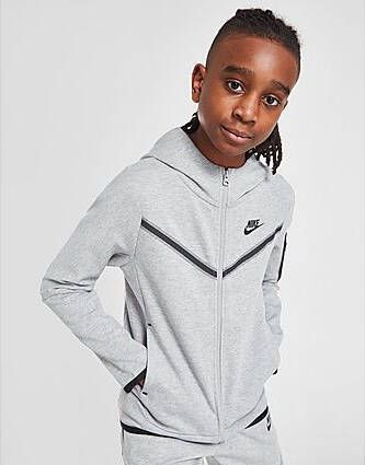 Nike Tech Fleece Hoodie Junior Dark Grey Heather Black Kind