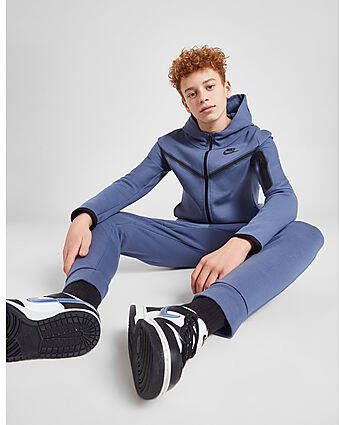 Nike Tech Fleece Hoodie Junior Diffused Blue Black Kind