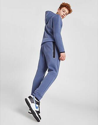 Nike Tech Fleece Trainingsbroek Junior Diffused Blue Black Kind