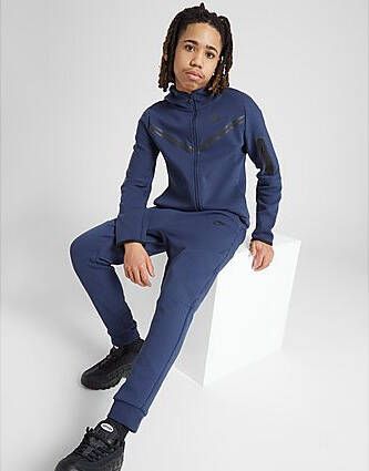 Nike Tech Fleece Trainingsbroek Junior Midnight Navy Black Kind