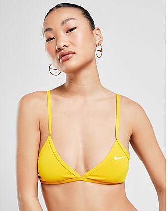 Nike Tieback Bikini Top Orange- Dames