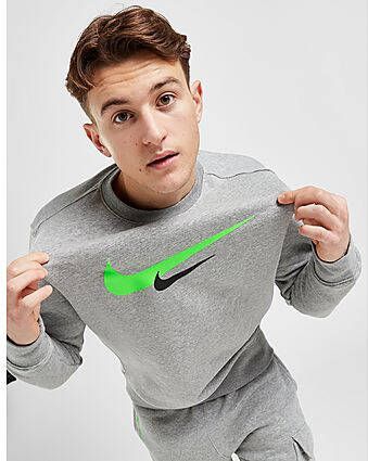 Nike Two Swoosh Crew Sweatshirt Heren Grey- Heren