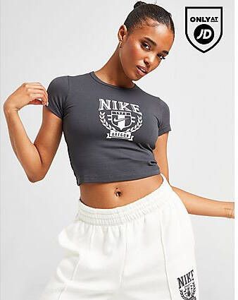 Nike Varsity Baby T-Shirt Grey- Dames