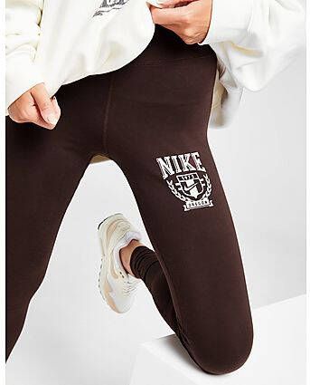 Nike Varsity Leggings Brown- Dames