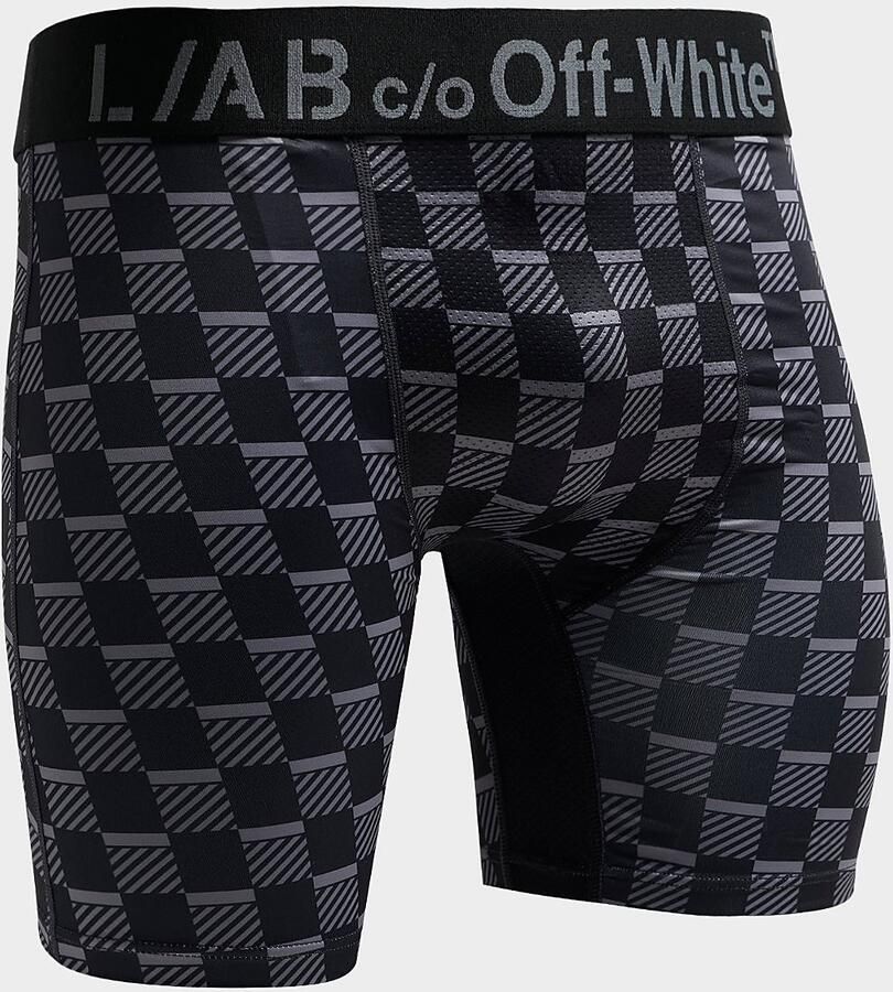 Off-White L AB Mono Boxers Zwart- Heren Zwart
