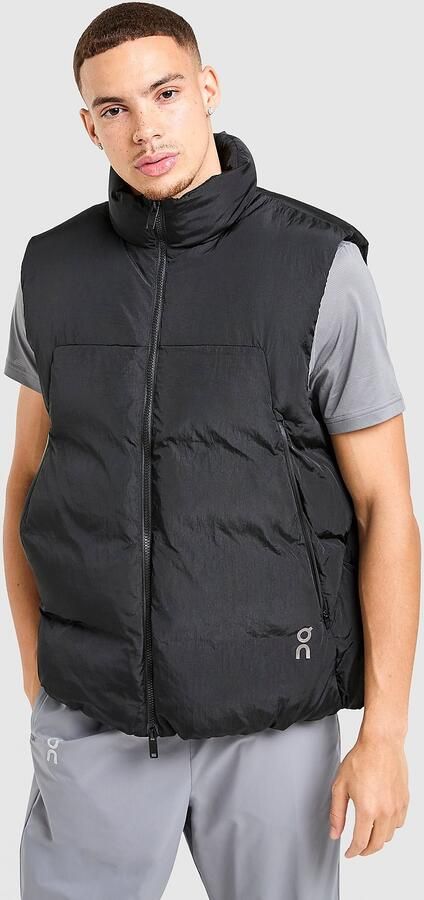 ON Running Challenger Gilet Zwart- Heren Zwart