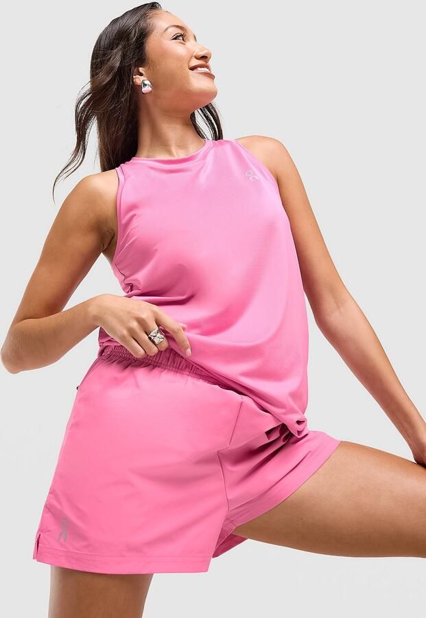 ON Running Core 3" Shorts Roze- Dames Roze
