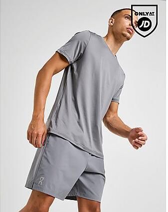 ON Running Core 7" Shorts Grey- Heren Grey