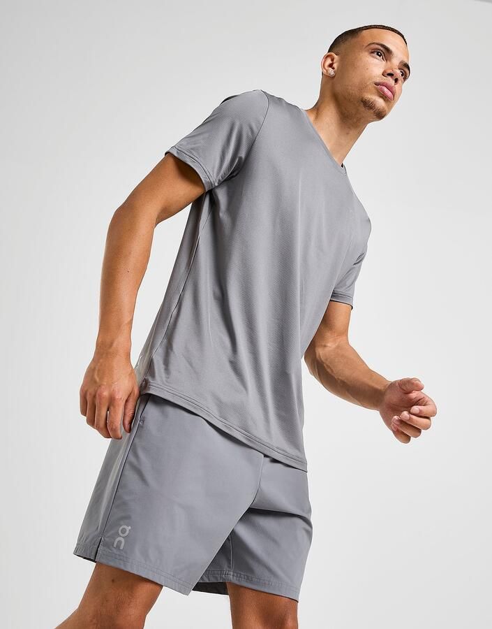 ON Running Core 7" Shorts Grijs- Heren Grijs