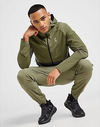 ON Running Core Hooded Jacket Green- Heren Green