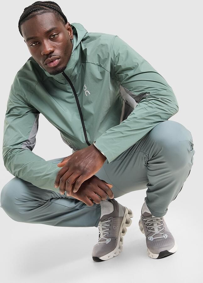ON Running Core Hooded Jacket Groen- Heren Groen