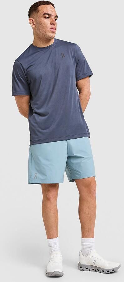 ON Running Core Shorts Blauw- Heren Blauw