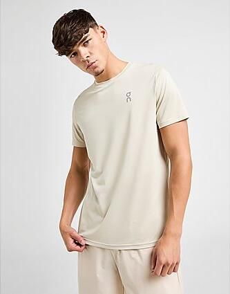 ON Running Core T-Shirt Beige- Heren Beige