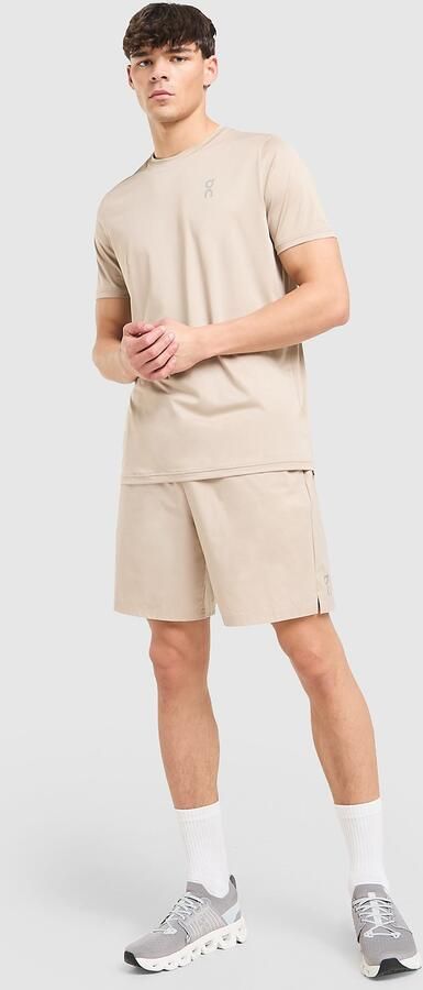 ON Running Core T-Shirt Beige- Heren Beige
