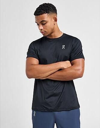 ON Running Core T-Shirt Black- Heren Black