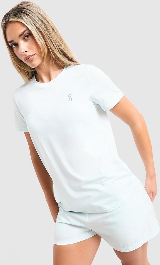 ON Running Core T-Shirt Blauw- Dames Blauw
