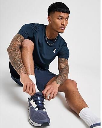 ON Running Core T-Shirt Blue- Heren Blue