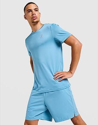 ON Running Core T-Shirt Blauw- Heren Blauw - Foto 2