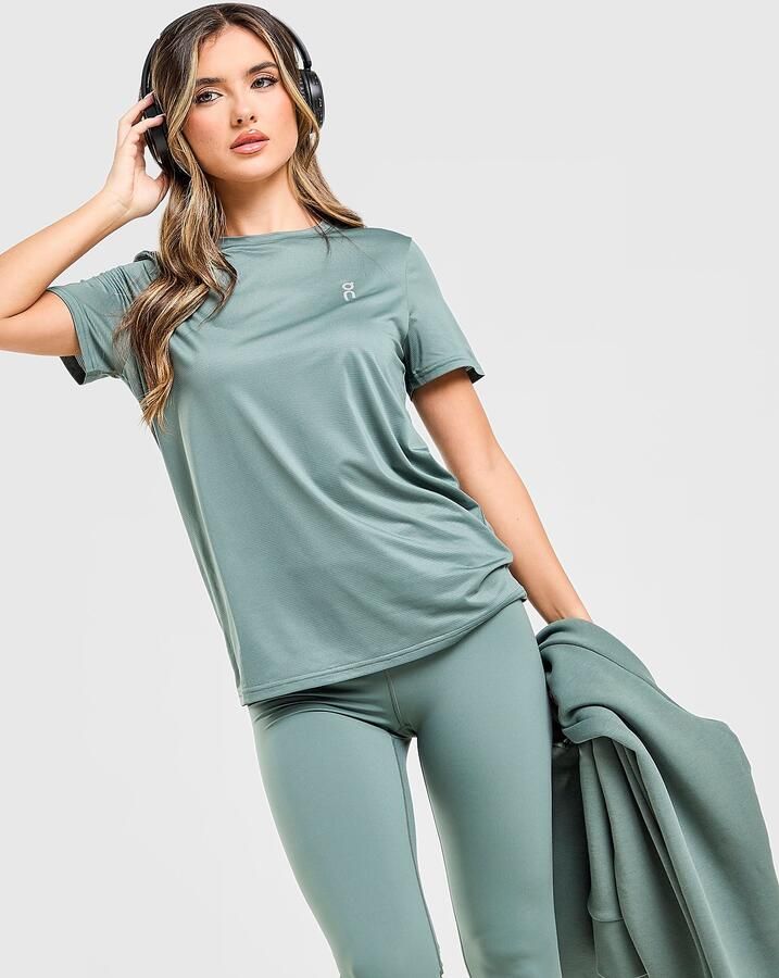 ON Running Core T-Shirt Groen- Dames Groen