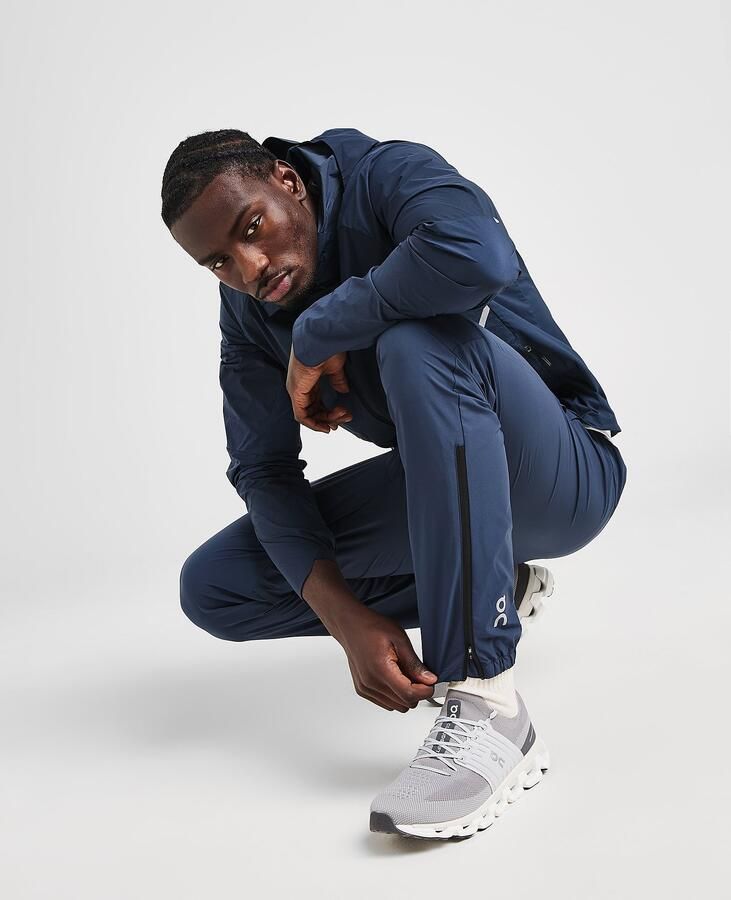 ON Running Core Track Pants Blauw- Heren Blauw
