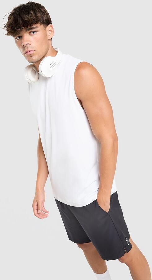 ON Running Focus Tank Top Wit- Heren Wit