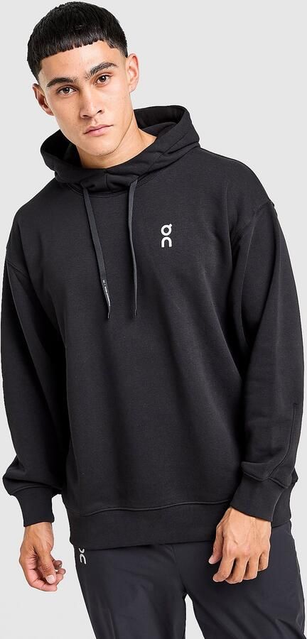 ON Running On Club Fade Hoodie Zwart- Heren Zwart