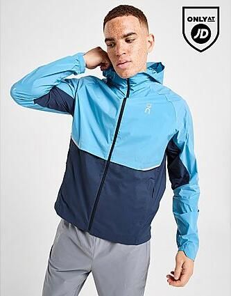 ON Running On Core Jacket Blue- Heren Blue