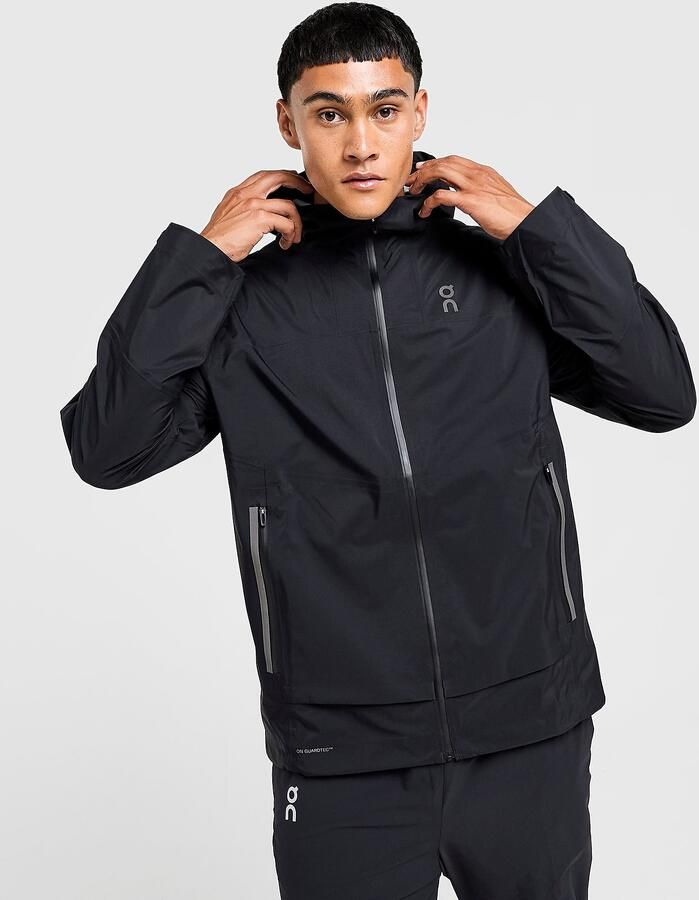 ON Running On Trek Jacket Zwart- Heren Zwart