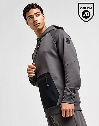 ON Running Tech Hoodie Grey- Heren Grey