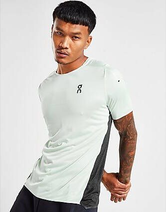 ON Running Performance T-Shirt Green- Heren