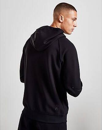 ON Running Tech Full Zip Hoodie Black- Heren
