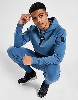 ON Running Tech Hoodie Blue- Heren