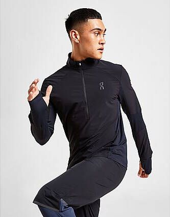 ON Running Trail Breaker Track Top Black- Heren