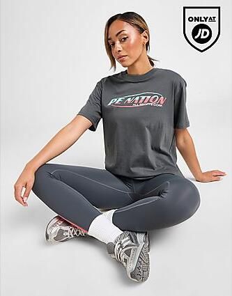PE Nation Relax Fit T-Shirt Grey- Dames Grey