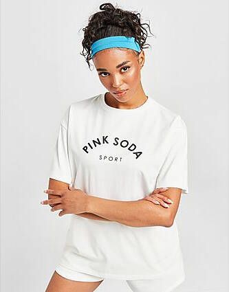 Pink Soda Sport Krome T-Shirt White- Dames