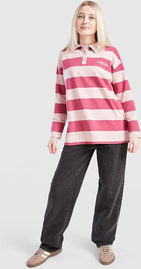 Pink Soda Sport ' Academy Polo Shirt Junior Roze Kind Roze