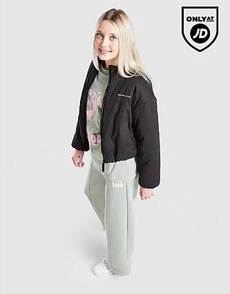 Pink Soda Sport ' Bolt Jacket Junior Black Kind Black