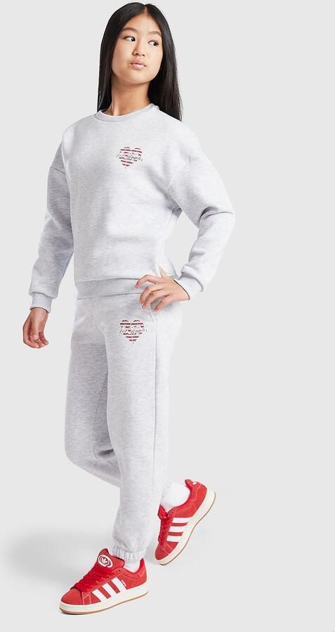 Pink Soda Sport ' City Tracksuit Junior Grijs Kind Grijs