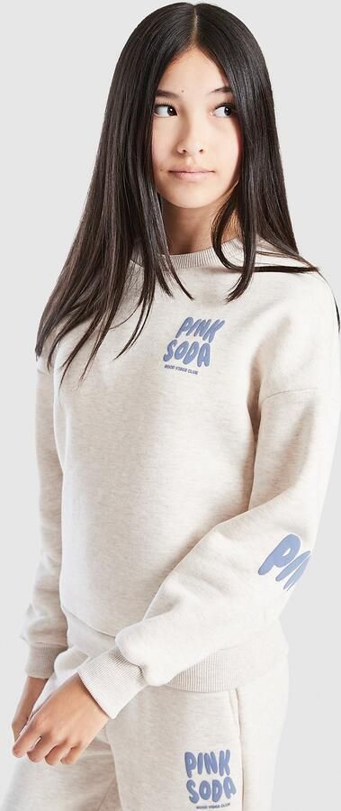 Pink Soda Sport ' Crew Sweatshirt Junior Beige