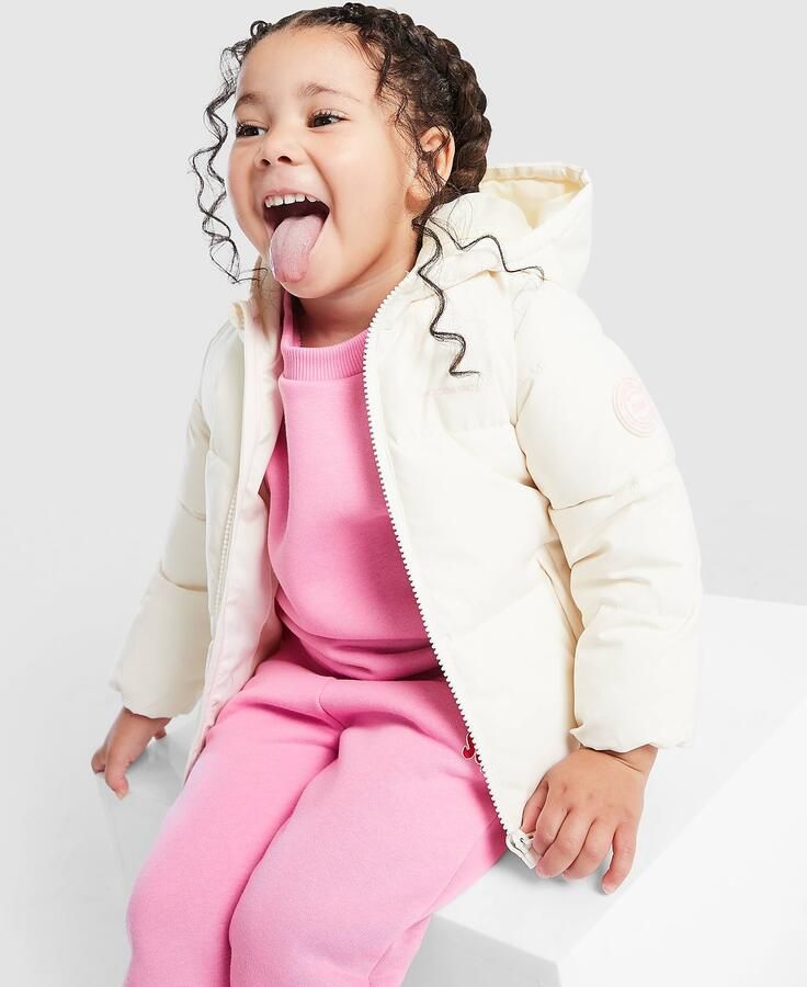 Pink Soda Sport ' Dash Jacket Infant Wit