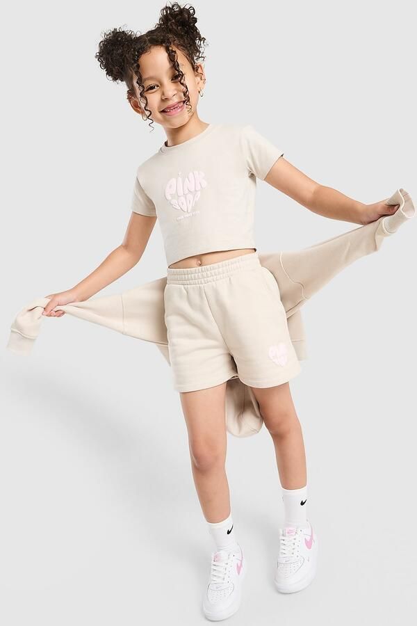 Pink Soda Sport ' Essential 3-Piece Set Children Beige Kind Beige