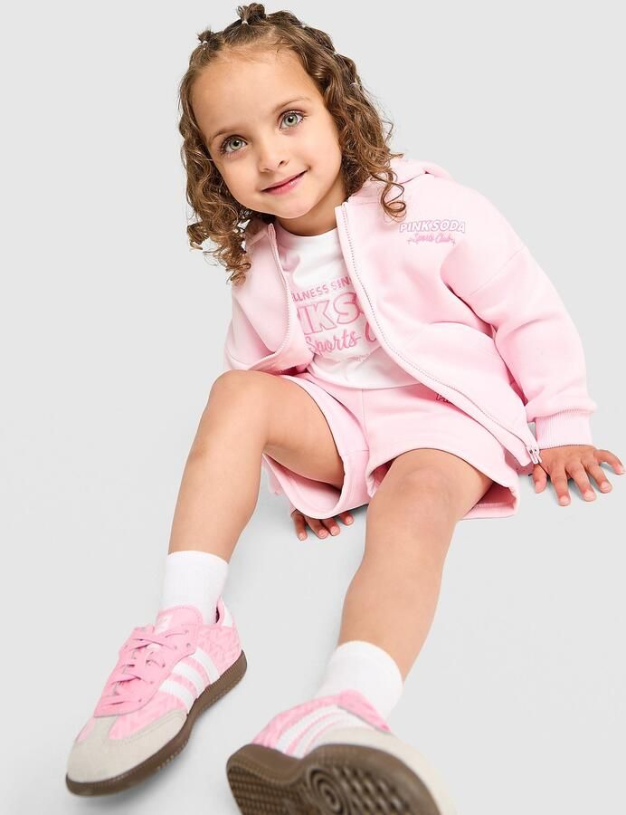 Pink Soda Sport ' Holiday 3-Piece Tracksuit Infant Roze Kind Roze